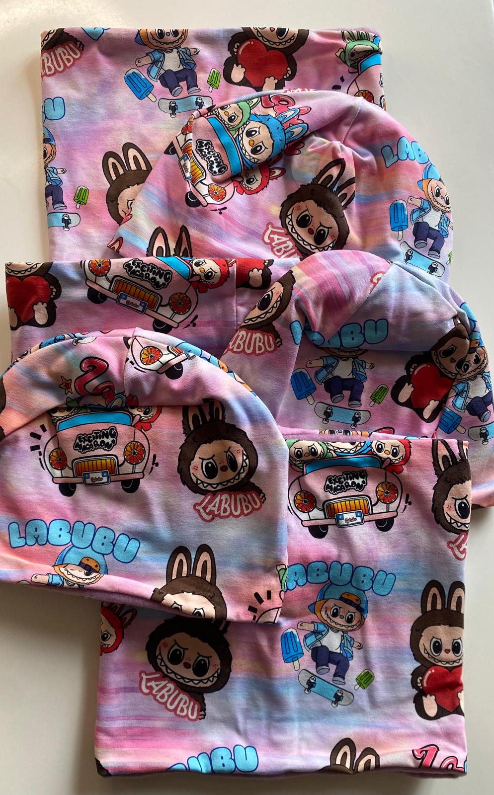  Čepice a nákrčník 7 - originál od Nadi